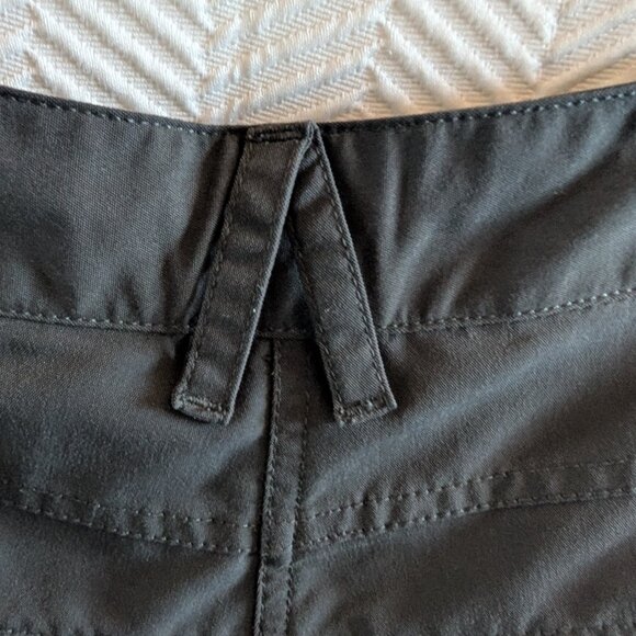 MEC Women’s Nylon Hiking Pants Size 6 Dark Grey Gorpcore Outdoors Cargo - Picture 13 of 16